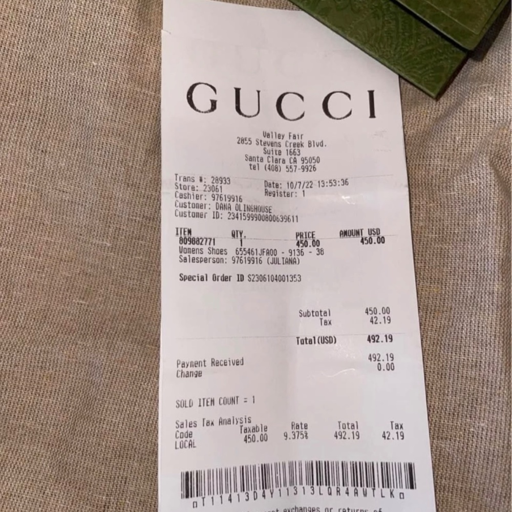 Gucci slides - Picture 5 of 5